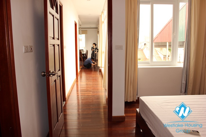 A Spacious two bedrooms apartment for rent on Xuan Dieu street,